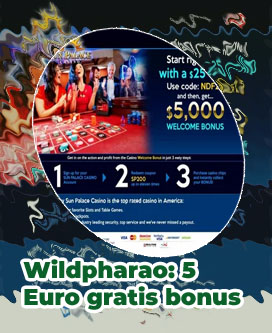 Bonus 5 euro casino