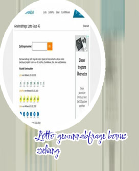 Lottozahlen österreich gewinnabfrage
