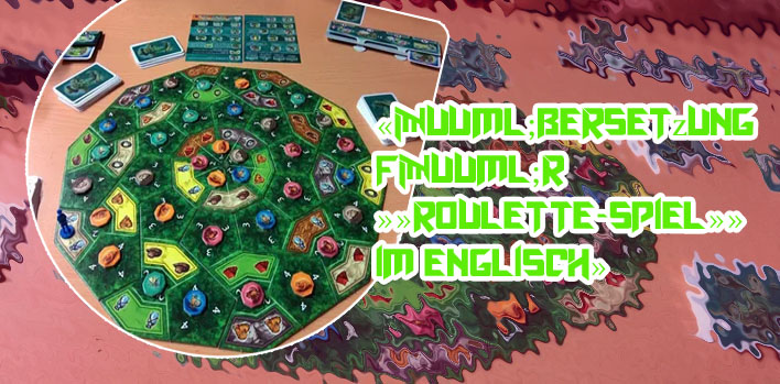 Roulette brettspiel